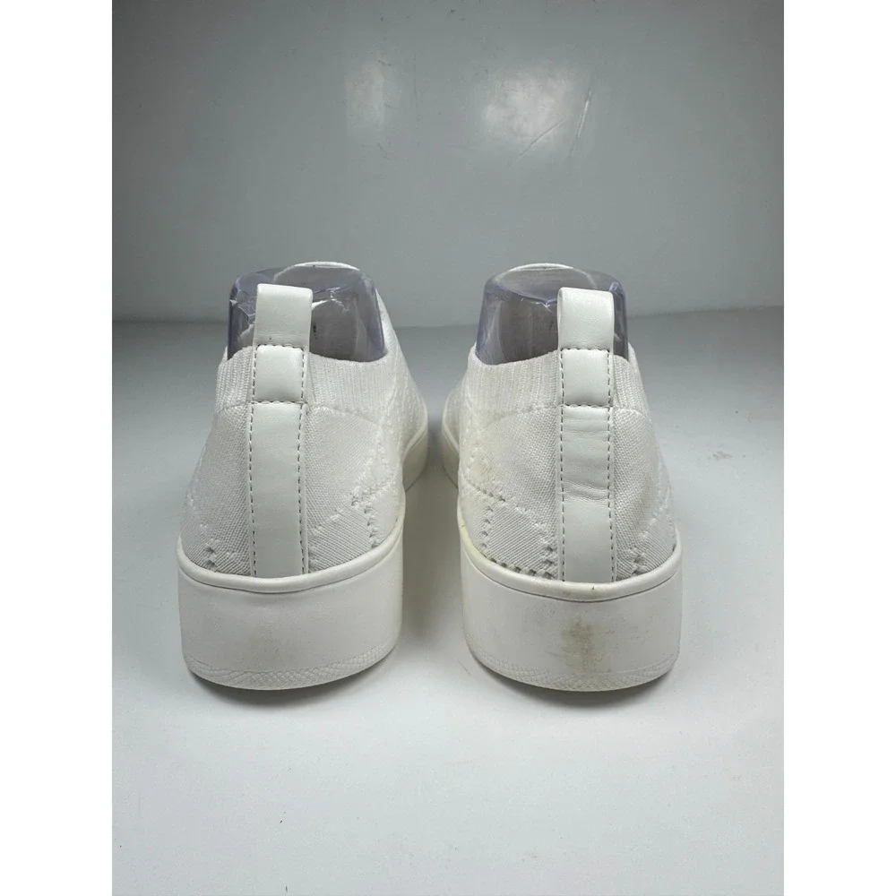 Steve Madden Branson BRAN08S1 Sneakers Womens 10 M White Low Top Slip On Shoes